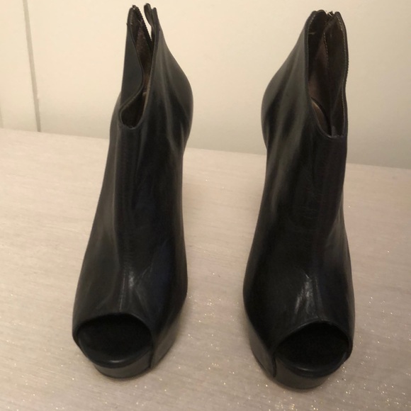 Steve Madden Peep Toe Booties - Picture 2 of 6